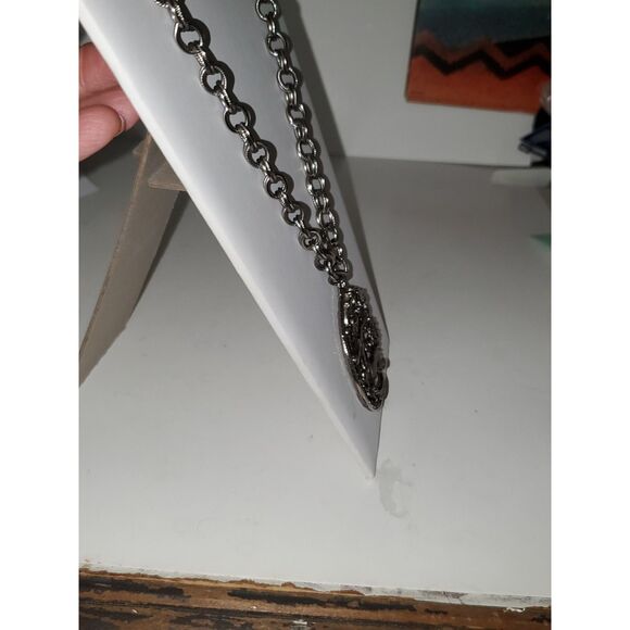 A Sagittarius Zodiac Pendant Heavy Chain Astrological Centaur Archer Unisex - Picture 9 of 10